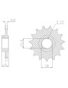 Powerdrive-Ritzel