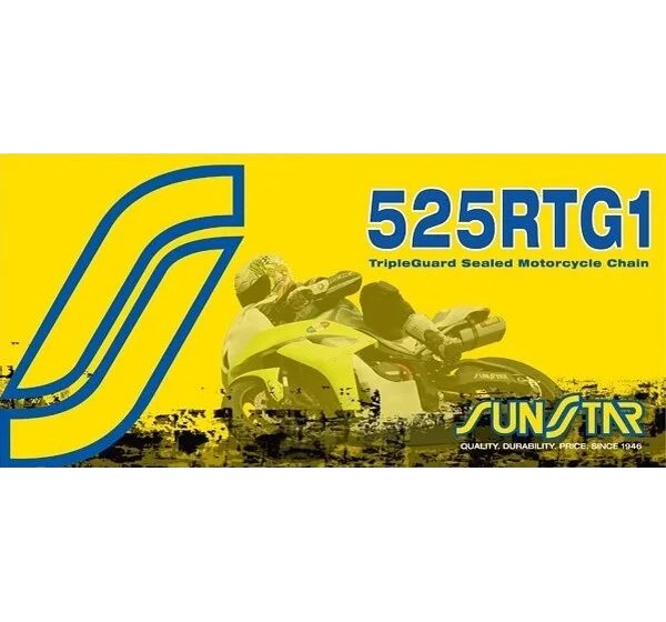 SUNSTAR SPROCKETS Ketten - CHAIN SS525RTG1 GG 96R