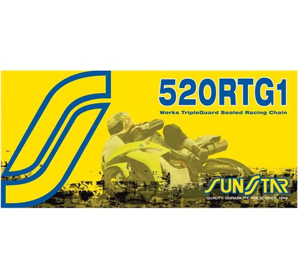 SUNSTAR SPROCKETS Ketten - Einbaubeispiel
