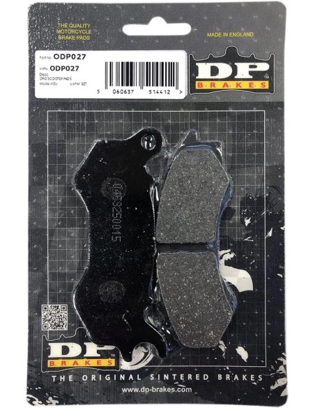 DP BRAKES Bremsbeläge & Bremsbacken für HONDA SH 125 I ABS 2013-2022
