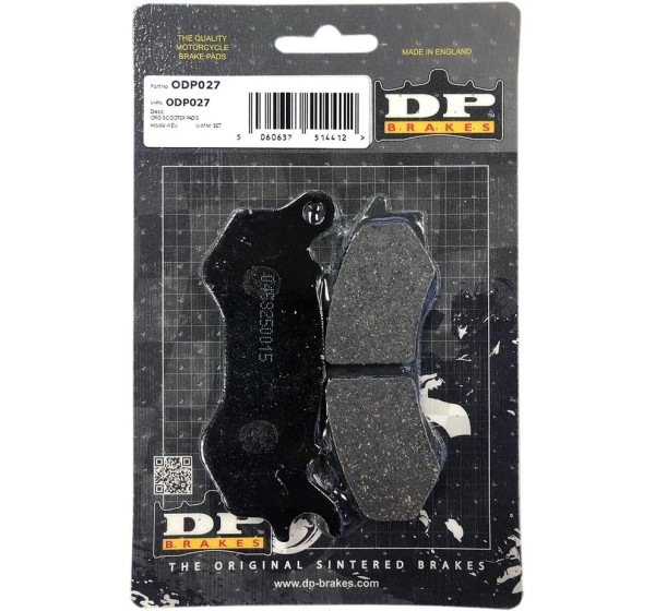 DP BRAKES Bremsbeläge & Bremsbacken für HONDA SH 125 I ABS 2013-2022