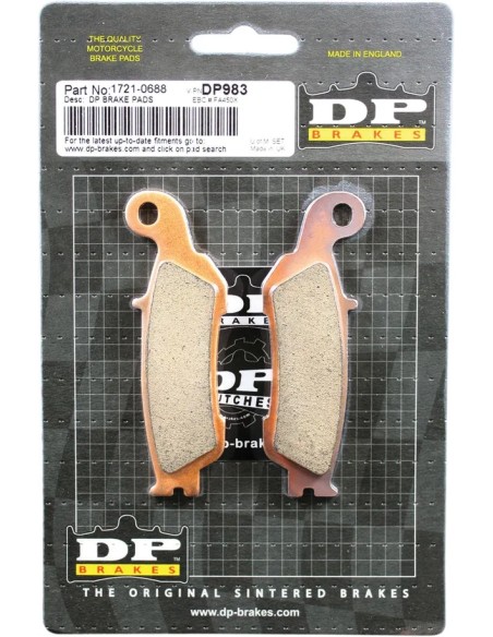 DP BRAKES Bremsbeläge & Bremsbacken - Detailansicht
