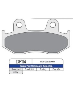 Standard Sintermetall-Bremsbeläge