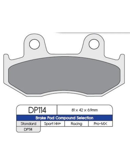 DP BRAKES Bremsbeläge & Bremsbacken für HONDA SH 150 I 2005-2012