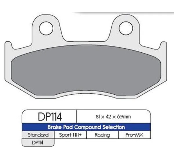 DP BRAKES Bremsbeläge & Bremsbacken für HONDA SH 150 I 2005-2012