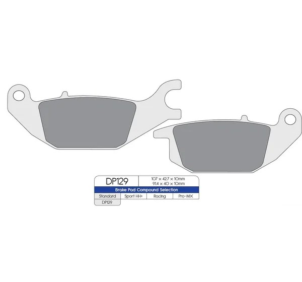 DP BRAKES Bremsbeläge & Bremsbacken für HONDA XL 125 V 2001-2016