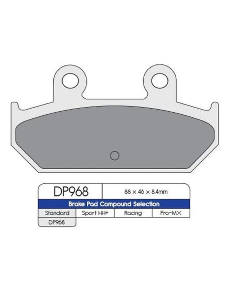 DP BRAKES Bremsbeläge & Bremsbacken für SUZUKI AN 400 ABS 2009-2024