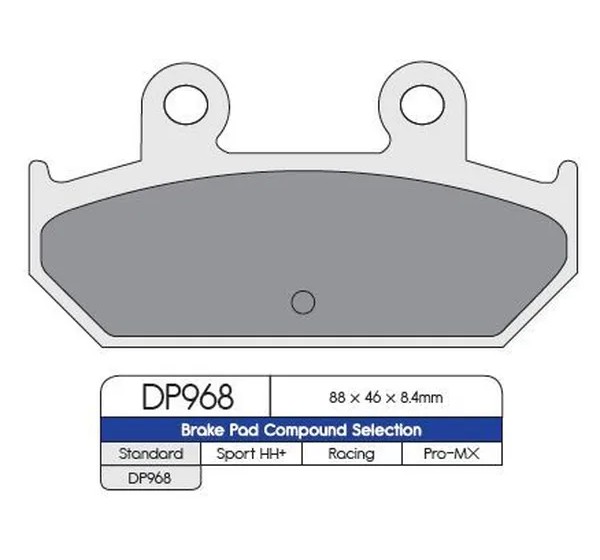 DP BRAKES Bremsbeläge & Bremsbacken für SUZUKI AN 400 ABS 2009-2024