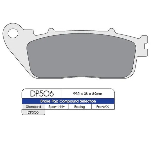 DP BRAKES Bremsbeläge & Bremsbacken für HONDA CB 1000 R ABS 2008-2024