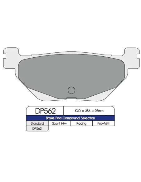 DP BRAKES Bremsbeläge & Bremsbacken für YAMAHA XP 530 T-Max ABS 2012-2017