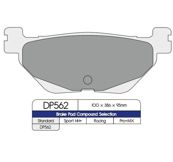 DP BRAKES Bremsbeläge & Bremsbacken für YAMAHA XP 530 T-Max ABS 2012-2017