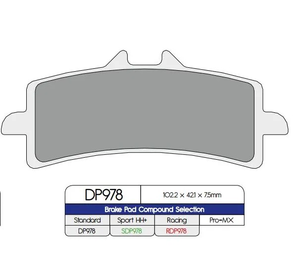 DP BRAKES Bremsbeläge & Bremsbacken für SUZUKI GSX-R 750 ab 2011