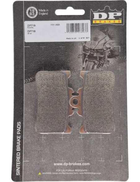DP BRAKES Bremsbeläge & Bremsbacken für HONDA CB 500 F ABS 2022-2024