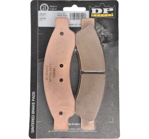 DP BRAKES Bremsbeläge & Bremsbacken für CAN AM (BRP) MAVERICK R 999 EFI 4X4 2024-2025