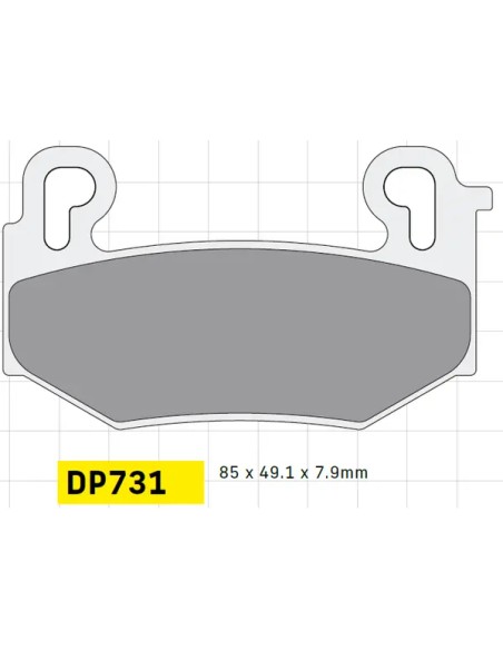 DP BRAKES Bremsbeläge & Bremsbacken für BMW R 1300 GS ABS ab 2023