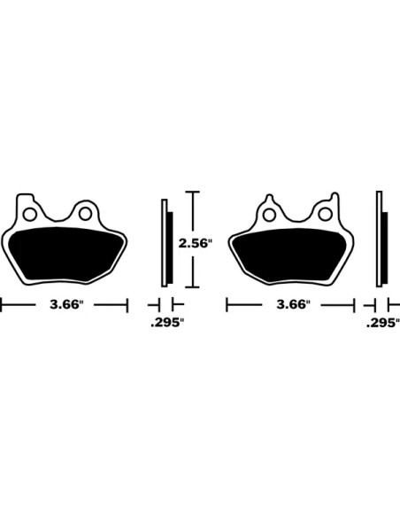 DP BRAKES Bremsbeläge & Bremsbacken - Einbaubeispiel