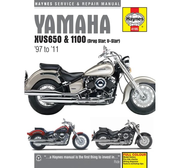 HAYNES Handbücher für YAMAHA XVS 650 A 1998-2011