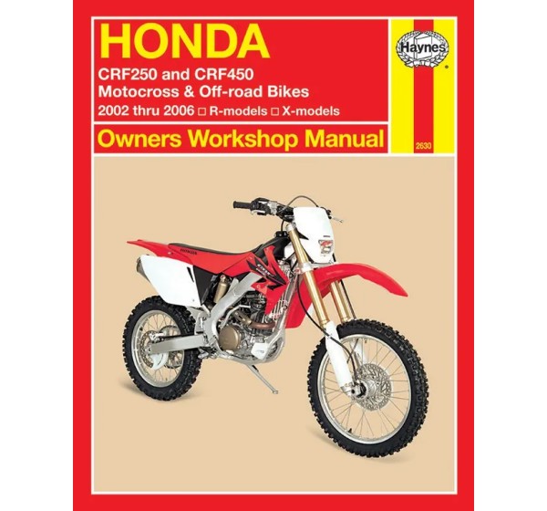 HAYNES Handbücher für HONDA CRF 450 R 2002-2006