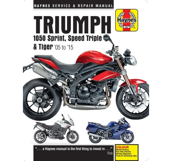 HAYNES Handbücher für TRIUMPH SPEED TRIPLE 1050 2005-2015