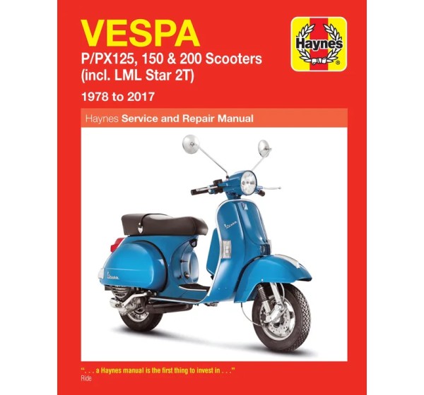 HAYNES Handbücher für VESPA PX 125 T5 1985-1995