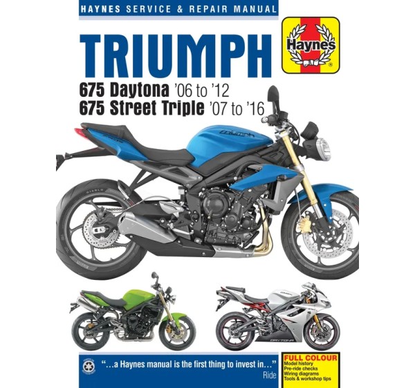 HAYNES Handbücher für TRIUMPH STREET TRIPLE 675 2008-2015