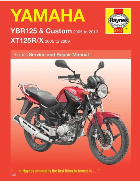 HAYNES Handbücher für YAMAHA YBR 125 2005-2016