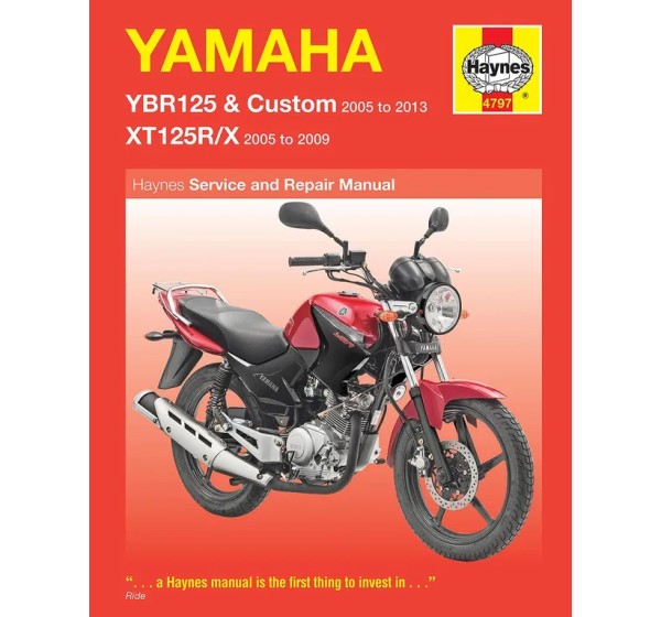 HAYNES Handbücher für YAMAHA YBR 125 2005-2016
