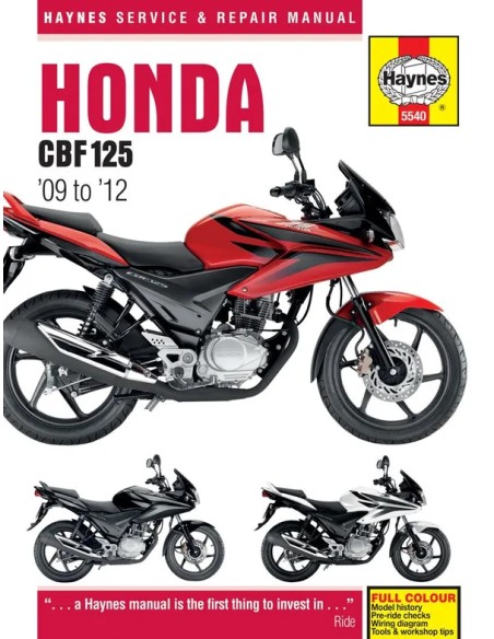 HAYNES Handbücher für HONDA CBF 125 2009-2015