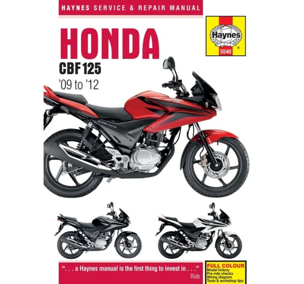 HAYNES Handbücher für HONDA CBF 125 2009-2015