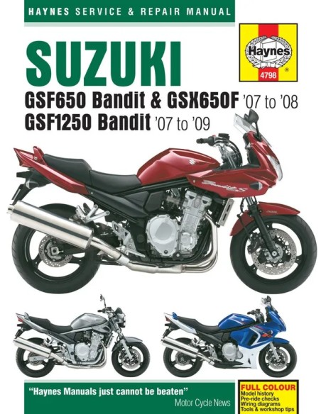 HAYNES Handbücher für SUZUKI GSF 1250 S ABS 2007-2012