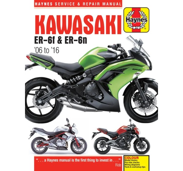 HAYNES Handbücher für KAWASAKI ER-6F 650 2006-2016