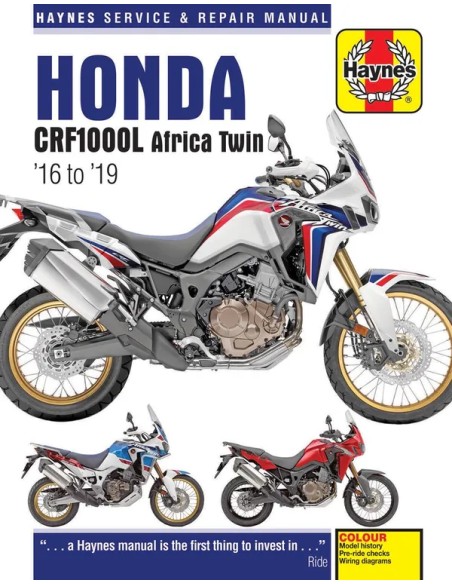 HAYNES Handbücher für HONDA CRF 1000 L ABS 2016-2019