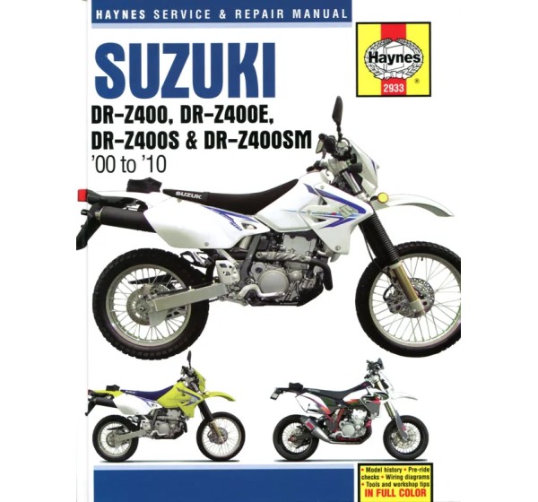 HAYNES Handbücher für SUZUKI DR-Z 400 S 2000-2010