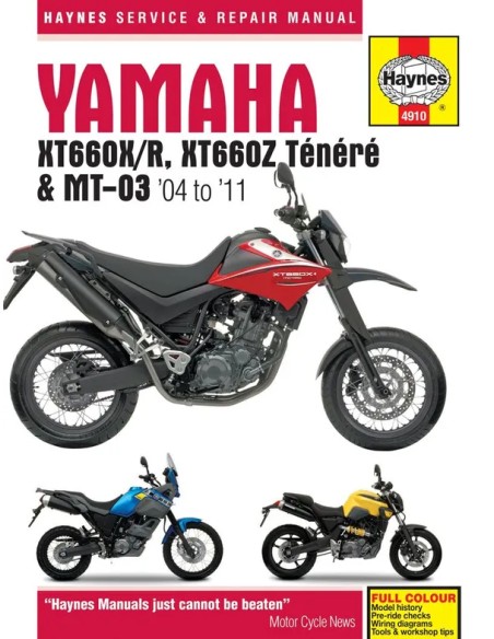 HAYNES Handbücher für YAMAHA XT 660 R 2004-2011
