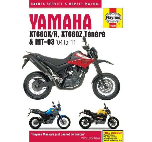 HAYNES Handbücher für YAMAHA XT 660 R 2004-2011