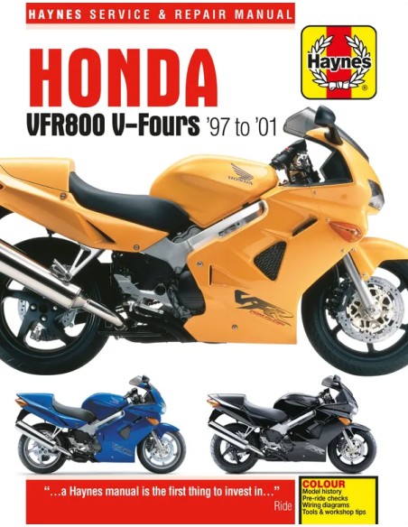 HAYNES Handbücher für HONDA VFR 800 1998-2001