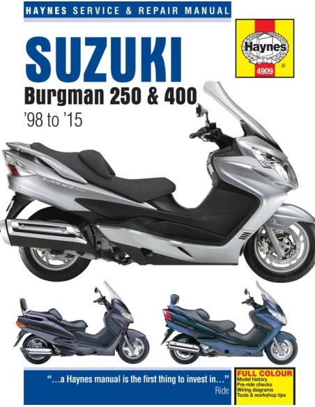 HAYNES Handbücher für SUZUKI AN 400 1999-2009