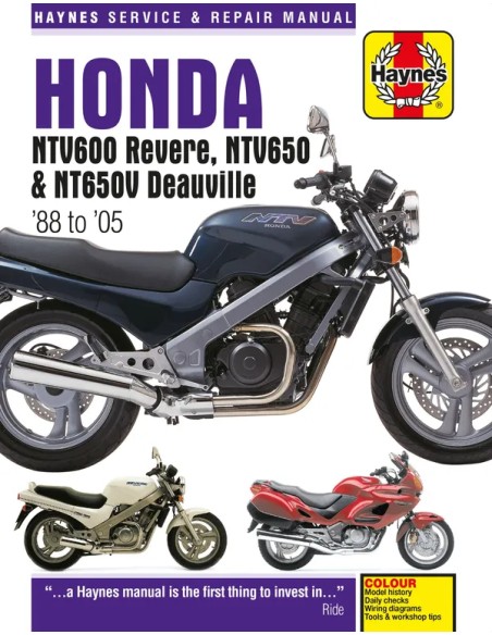 HAYNES Handbücher für HONDA NTV 650 1988-1997
