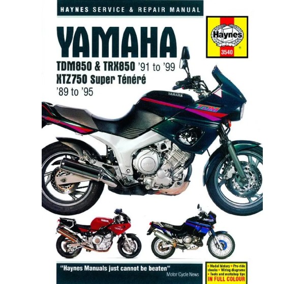 HAYNES Handbücher für YAMAHA TDM 850 1991-1999