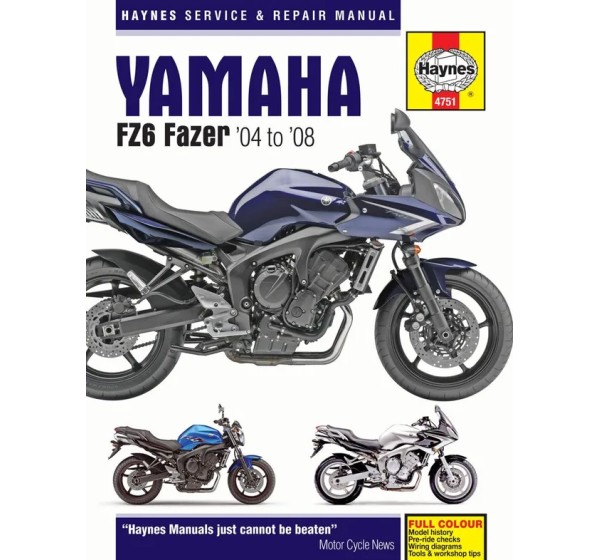 HAYNES Handbücher für YAMAHA FZ6 600 N 2004-2006