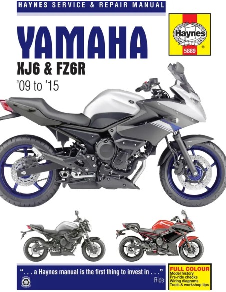 HAYNES Handbücher für YAMAHA FZ6 R 600 2009-2015