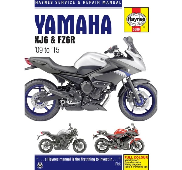 HAYNES Handbücher für YAMAHA FZ6 R 600 2009-2015