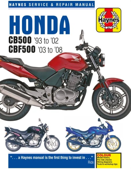 HAYNES Handbücher für HONDA CB 500 1994-2003