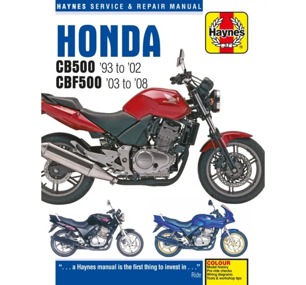 HAYNES Handbücher für HONDA CB 500 1994-2003