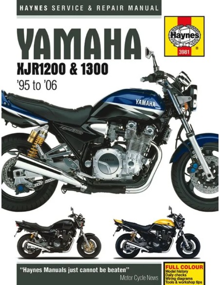 HAYNES Handbücher für YAMAHA XJR 1300 1999-2006