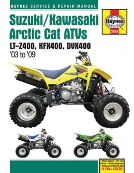 HAYNES Handbücher für SUZUKI LT-Z 400 2X4 2003-2009