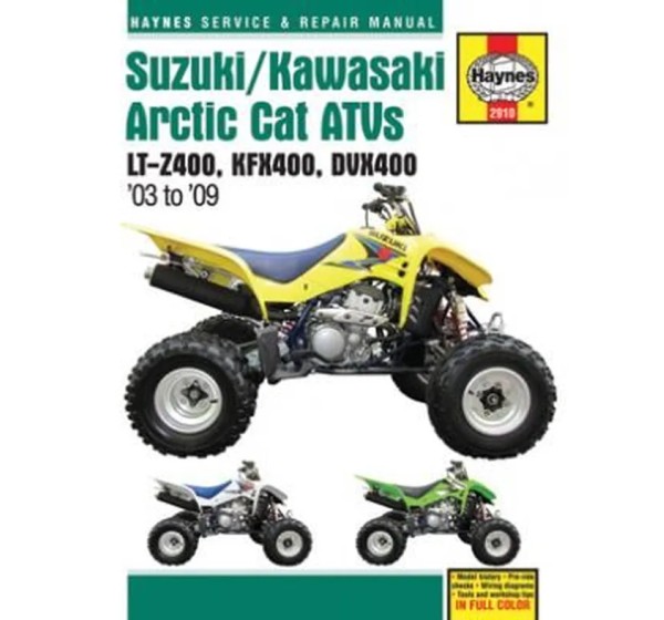 HAYNES Handbücher für SUZUKI LT-Z 400 2X4 2003-2009
