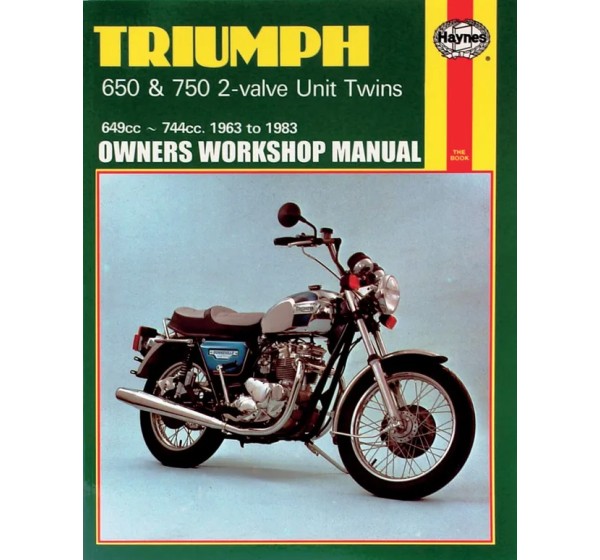 HAYNES Handbücher für TRIUMPH BONNEVILLE 650 T120 1963-1973