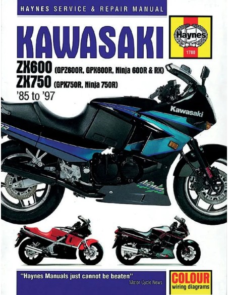 HAYNES Handbücher für KAWASAKI GPX 600 R 1988-1996