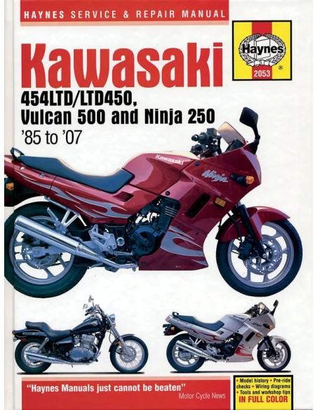HAYNES Handbücher für KAWASAKI EX 250 R 1986-2007